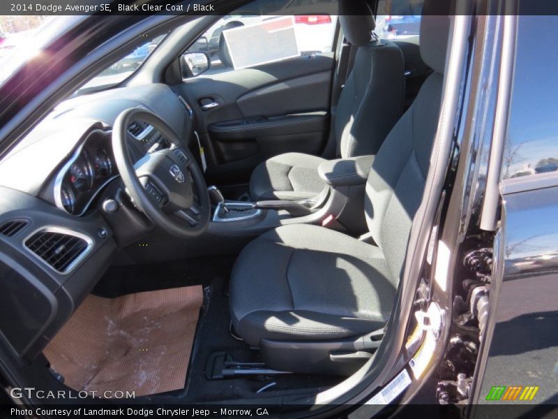 Black Clear Coat / Black 2014 Dodge Avenger SE