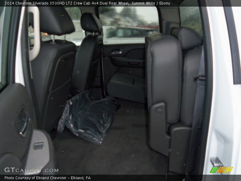 Summit White / Ebony 2014 Chevrolet Silverado 3500HD LTZ Crew Cab 4x4 Dual Rear Wheel