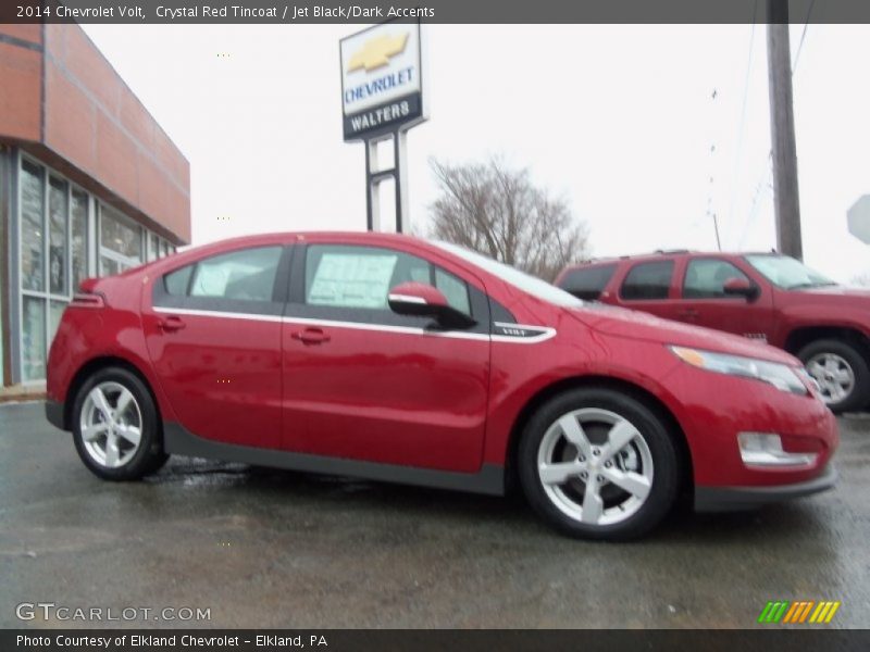 Crystal Red Tincoat / Jet Black/Dark Accents 2014 Chevrolet Volt