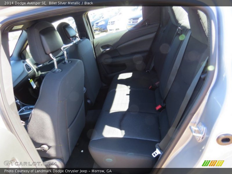 Billet Silver Metallic / Black 2014 Dodge Avenger SE