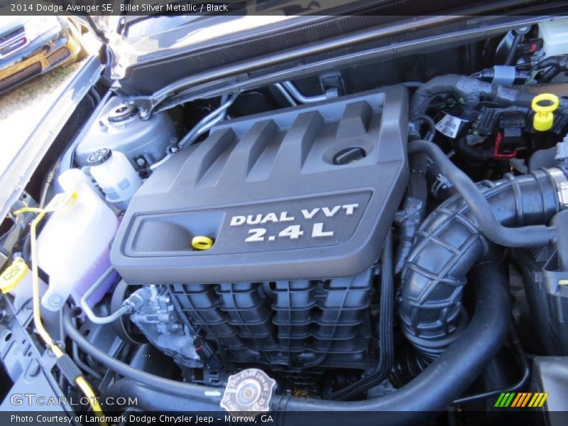 Billet Silver Metallic / Black 2014 Dodge Avenger SE