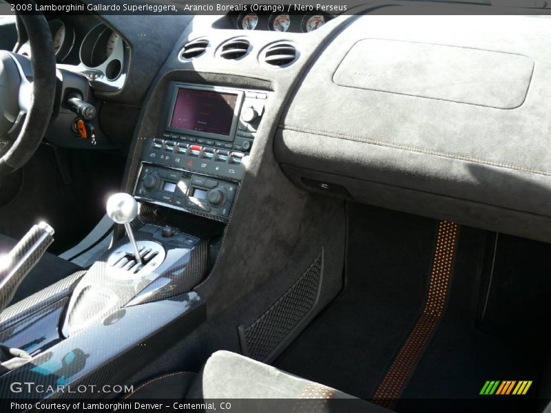 Dashboard of 2008 Gallardo Superleggera