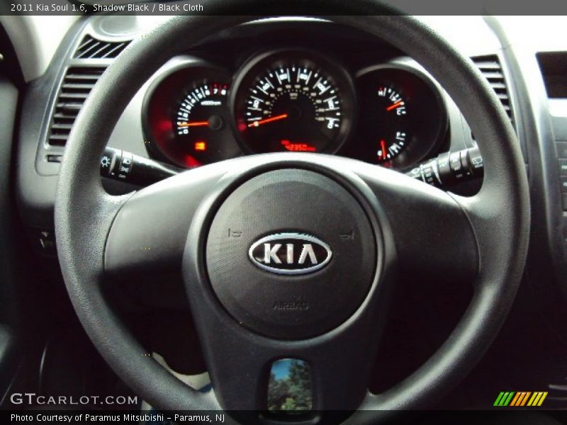 Shadow Black / Black Cloth 2011 Kia Soul 1.6