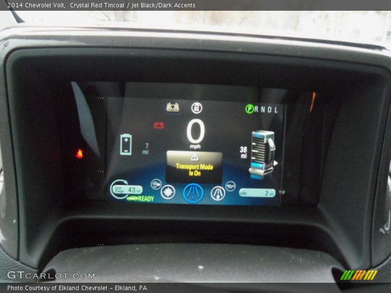 Crystal Red Tincoat / Jet Black/Dark Accents 2014 Chevrolet Volt