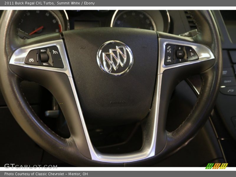 Summit White / Ebony 2011 Buick Regal CXL Turbo