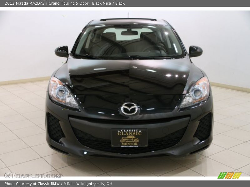 Black Mica / Black 2012 Mazda MAZDA3 i Grand Touring 5 Door