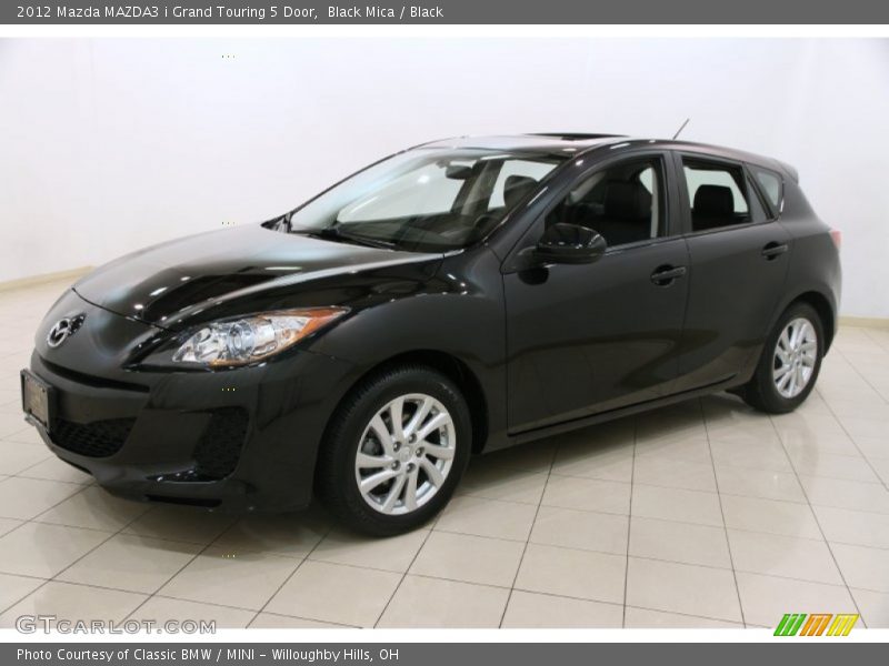 Black Mica / Black 2012 Mazda MAZDA3 i Grand Touring 5 Door