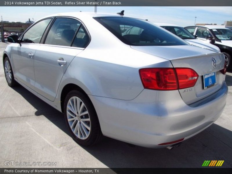 Reflex Silver Metallic / Titan Black 2014 Volkswagen Jetta TDI Sedan