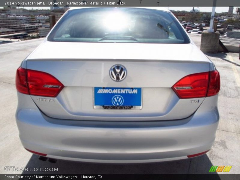 Reflex Silver Metallic / Titan Black 2014 Volkswagen Jetta TDI Sedan