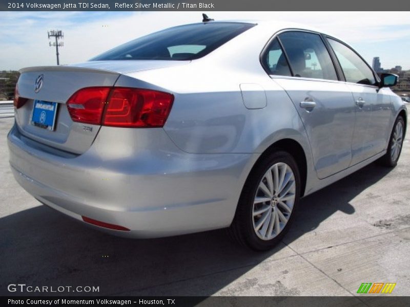 Reflex Silver Metallic / Titan Black 2014 Volkswagen Jetta TDI Sedan