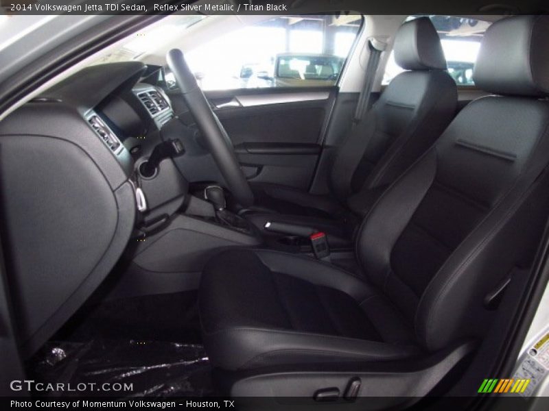 Reflex Silver Metallic / Titan Black 2014 Volkswagen Jetta TDI Sedan