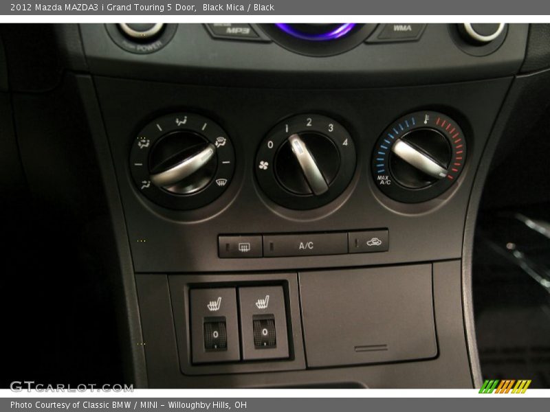 Controls of 2012 MAZDA3 i Grand Touring 5 Door