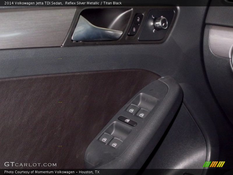 Reflex Silver Metallic / Titan Black 2014 Volkswagen Jetta TDI Sedan