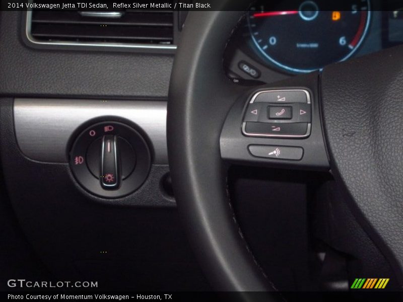 Reflex Silver Metallic / Titan Black 2014 Volkswagen Jetta TDI Sedan
