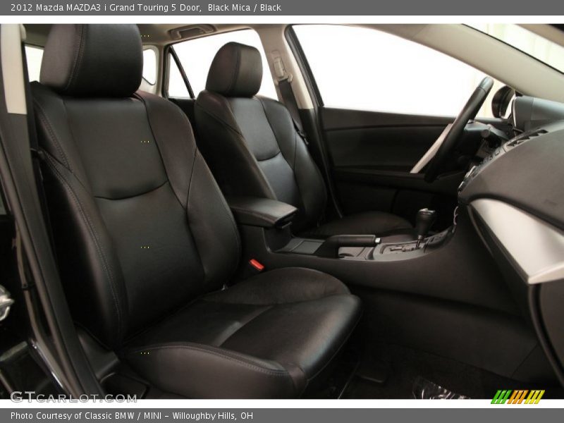 Black Mica / Black 2012 Mazda MAZDA3 i Grand Touring 5 Door