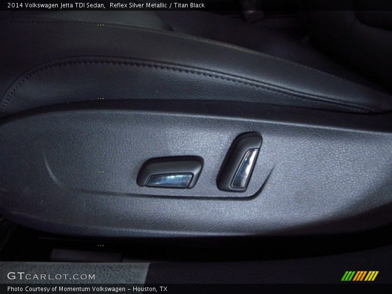 Reflex Silver Metallic / Titan Black 2014 Volkswagen Jetta TDI Sedan