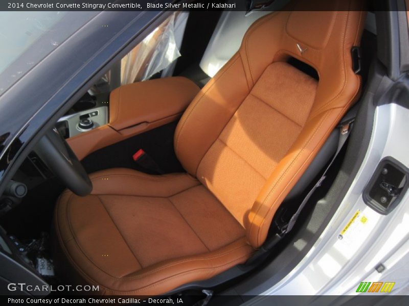 Blade Silver Metallic / Kalahari 2014 Chevrolet Corvette Stingray Convertible