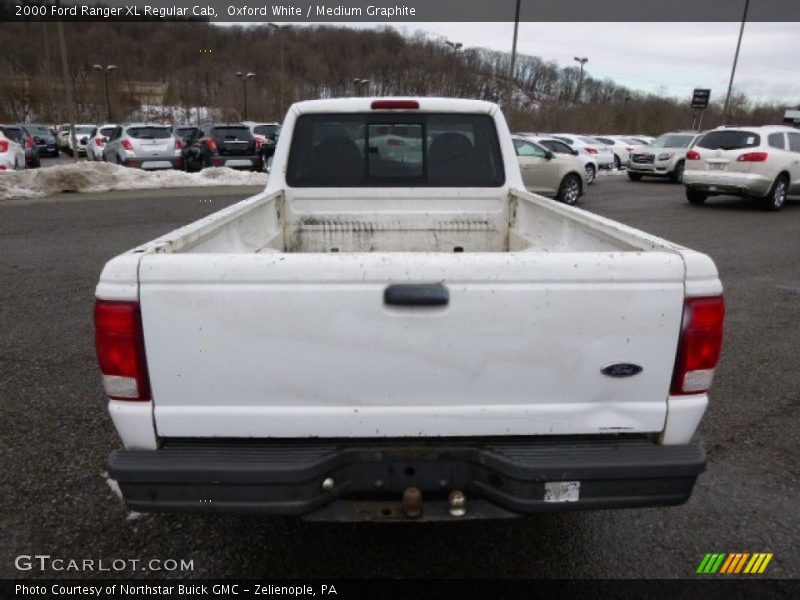 Oxford White / Medium Graphite 2000 Ford Ranger XL Regular Cab