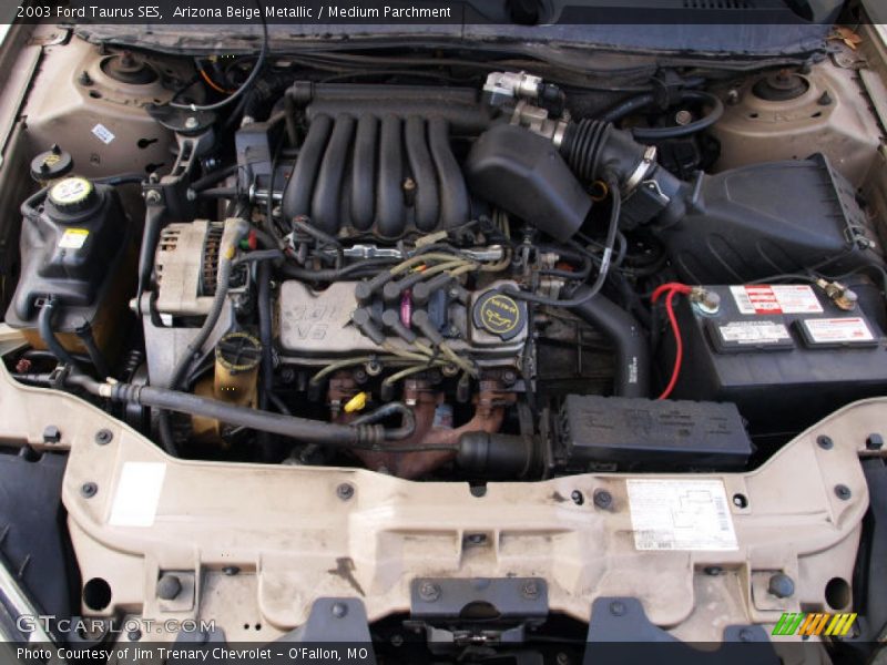 Arizona Beige Metallic / Medium Parchment 2003 Ford Taurus SES