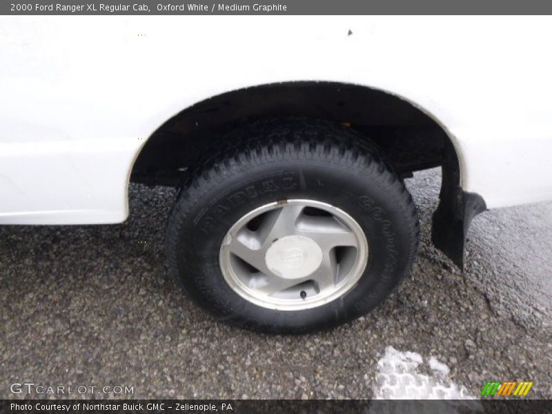 Oxford White / Medium Graphite 2000 Ford Ranger XL Regular Cab