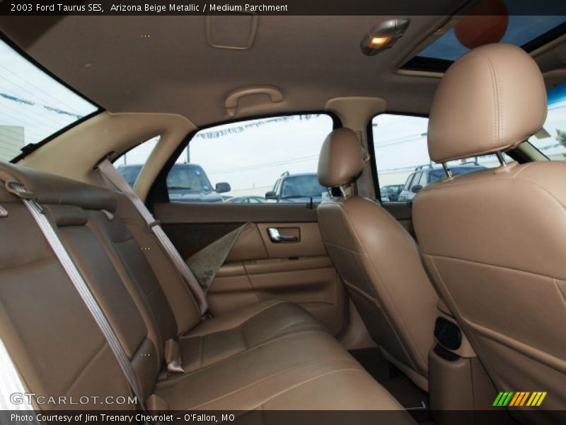 Arizona Beige Metallic / Medium Parchment 2003 Ford Taurus SES