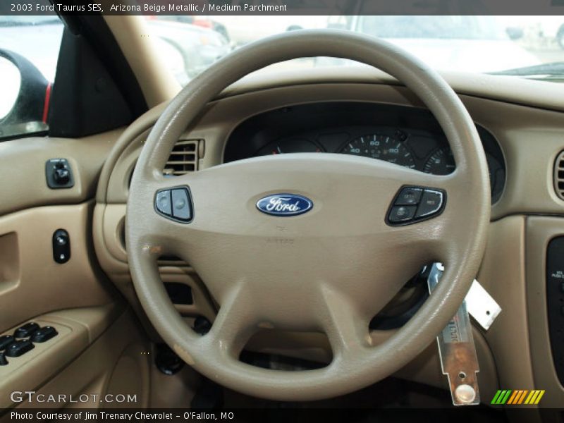 Arizona Beige Metallic / Medium Parchment 2003 Ford Taurus SES