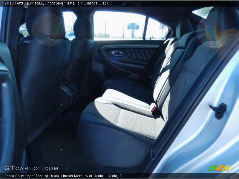Ingot Silver Metallic / Charcoal Black 2013 Ford Taurus SEL
