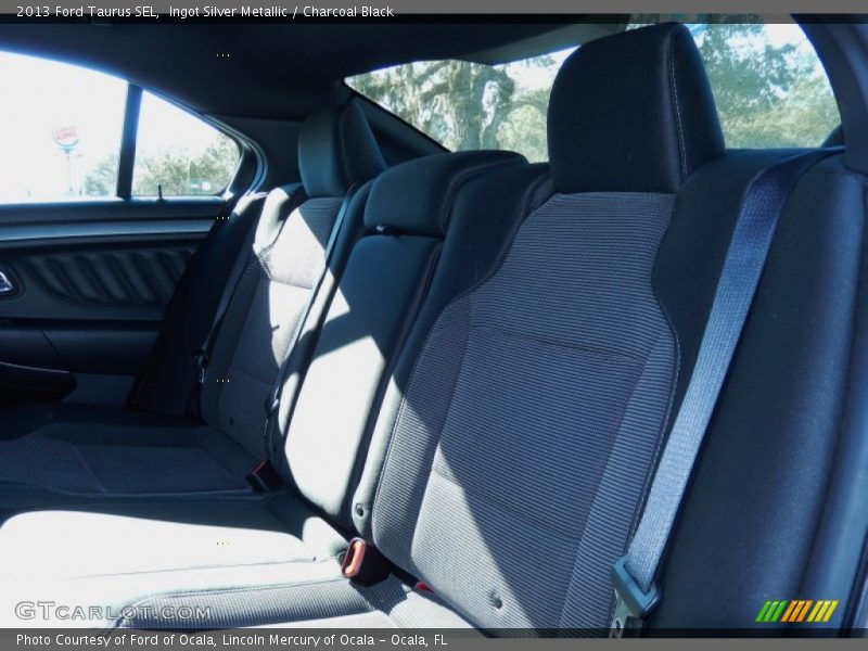 Ingot Silver Metallic / Charcoal Black 2013 Ford Taurus SEL
