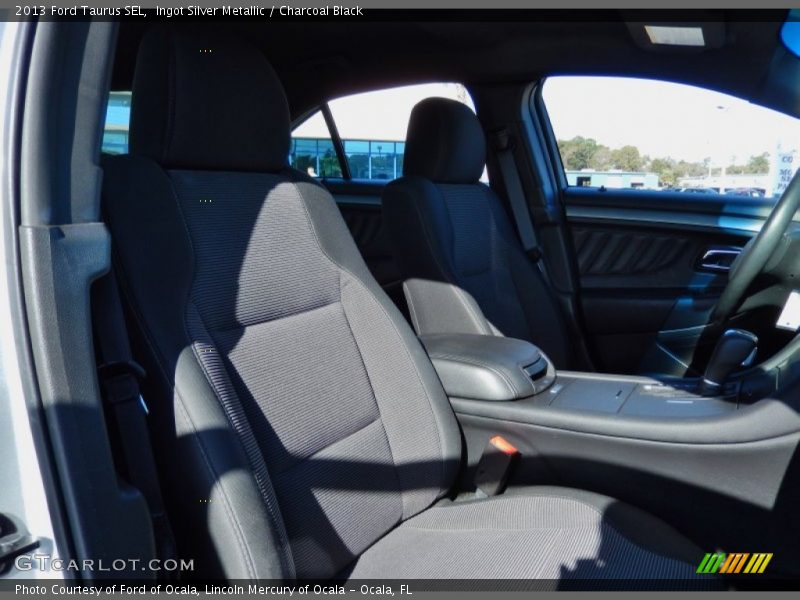 Ingot Silver Metallic / Charcoal Black 2013 Ford Taurus SEL