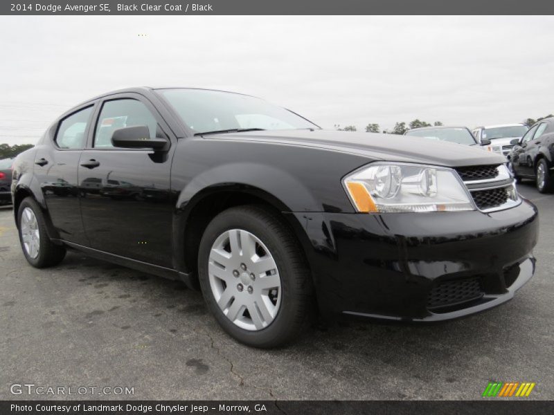 Black Clear Coat / Black 2014 Dodge Avenger SE