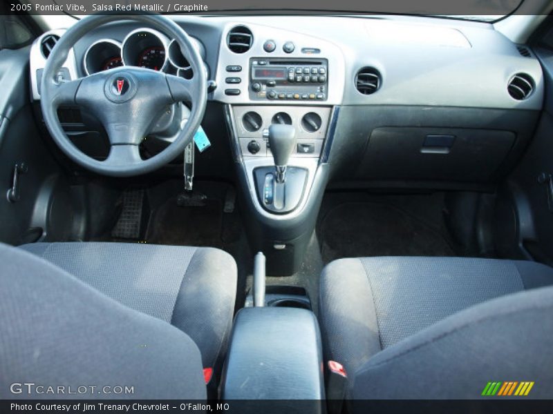 Salsa Red Metallic / Graphite 2005 Pontiac Vibe