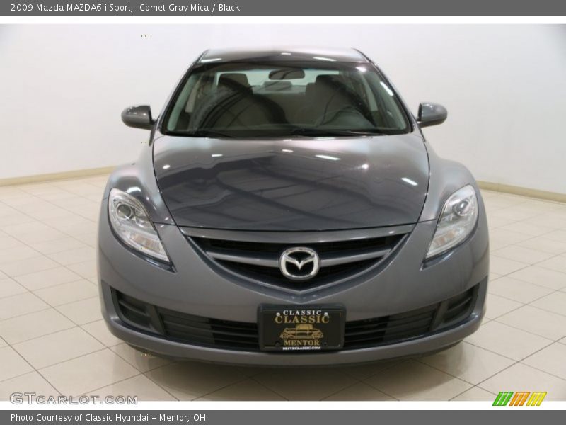 Comet Gray Mica / Black 2009 Mazda MAZDA6 i Sport