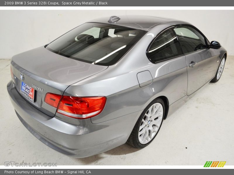 Space Grey Metallic / Black 2009 BMW 3 Series 328i Coupe