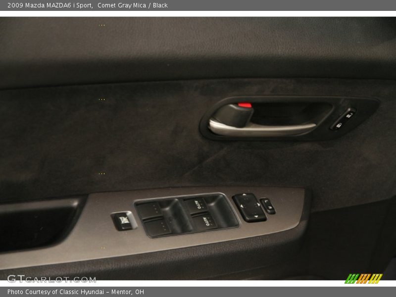 Comet Gray Mica / Black 2009 Mazda MAZDA6 i Sport