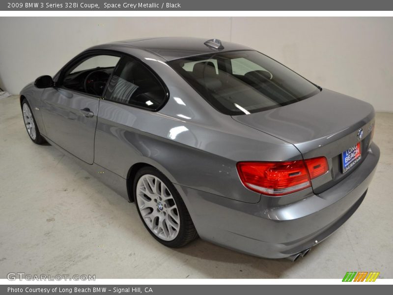 Space Grey Metallic / Black 2009 BMW 3 Series 328i Coupe