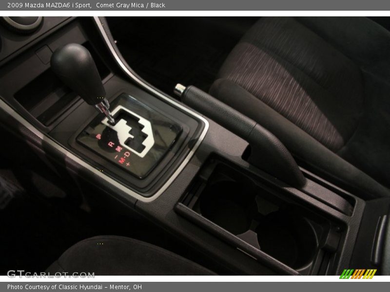 Comet Gray Mica / Black 2009 Mazda MAZDA6 i Sport