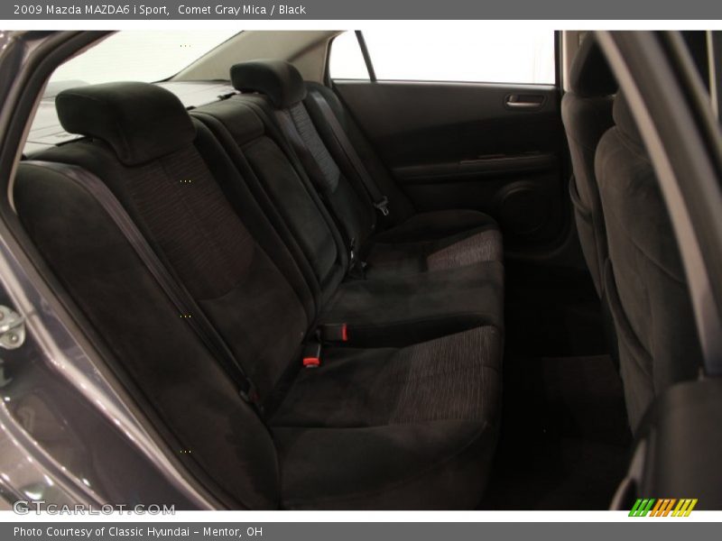 Comet Gray Mica / Black 2009 Mazda MAZDA6 i Sport