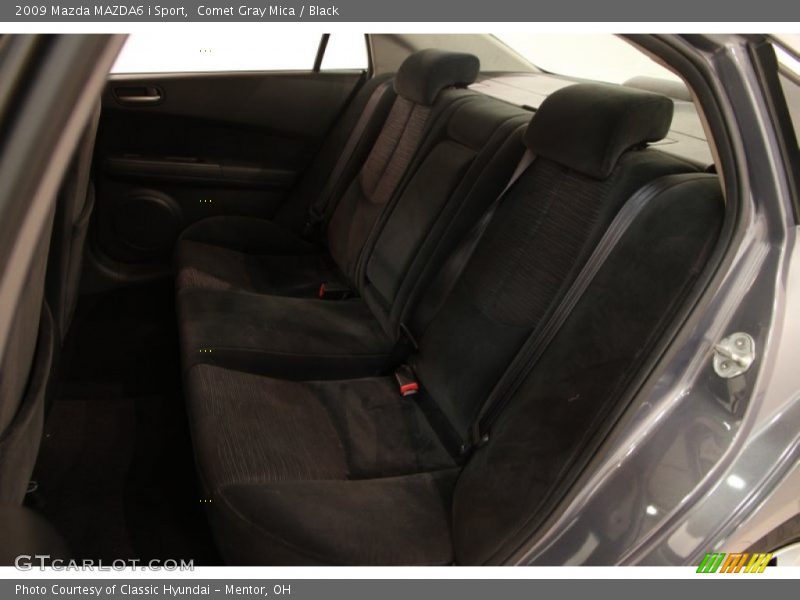 Comet Gray Mica / Black 2009 Mazda MAZDA6 i Sport