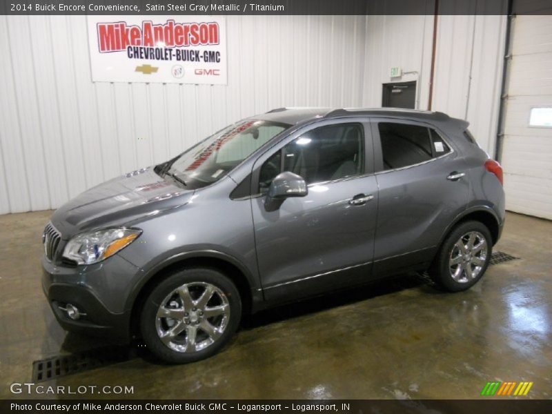 Satin Steel Gray Metallic / Titanium 2014 Buick Encore Convenience