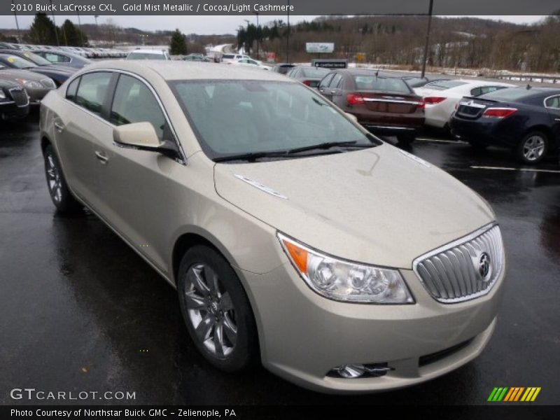 Front 3/4 View of 2010 LaCrosse CXL