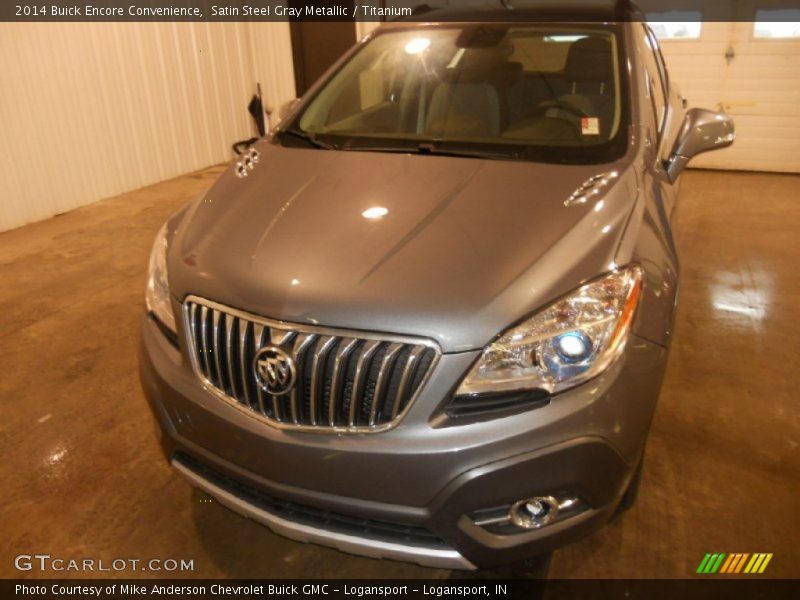 Satin Steel Gray Metallic / Titanium 2014 Buick Encore Convenience