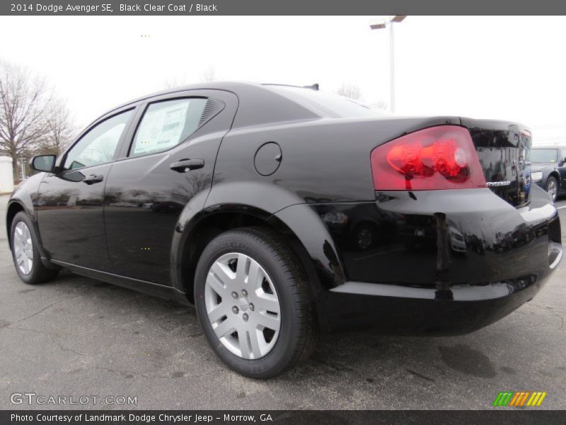 Black Clear Coat / Black 2014 Dodge Avenger SE