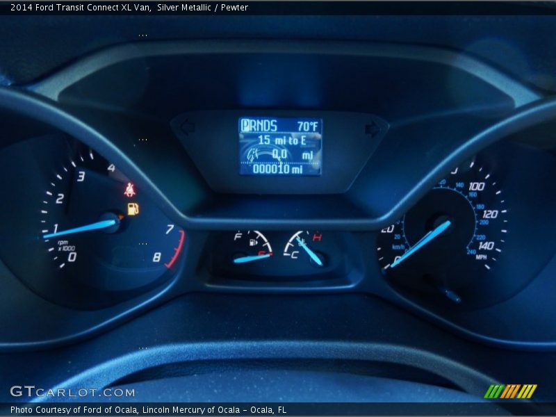  2014 Transit Connect XL Van XL Van Gauges
