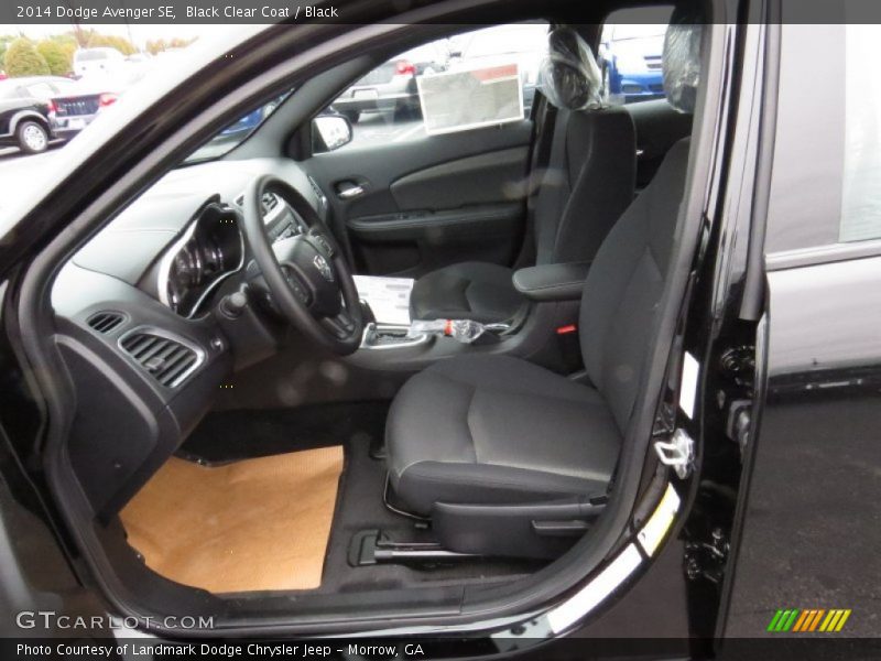 Black Clear Coat / Black 2014 Dodge Avenger SE