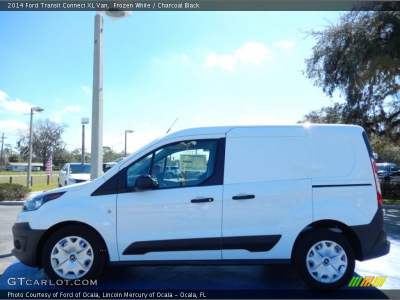  2014 Transit Connect XL Van Frozen White