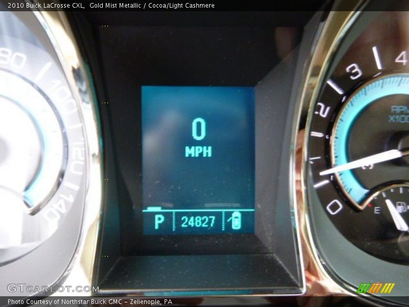 Gold Mist Metallic / Cocoa/Light Cashmere 2010 Buick LaCrosse CXL
