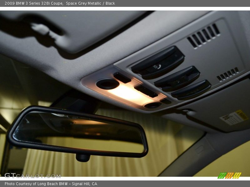 Space Grey Metallic / Black 2009 BMW 3 Series 328i Coupe