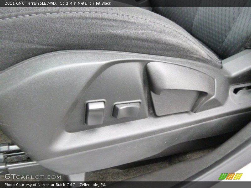 Gold Mist Metallic / Jet Black 2011 GMC Terrain SLE AWD