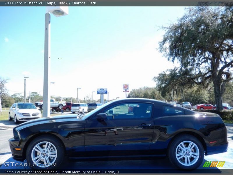Black / Charcoal Black 2014 Ford Mustang V6 Coupe