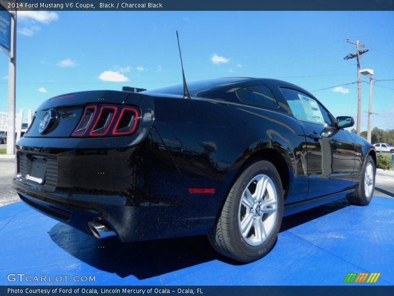 Black / Charcoal Black 2014 Ford Mustang V6 Coupe